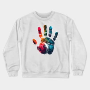 Handprint Crewneck Sweatshirt